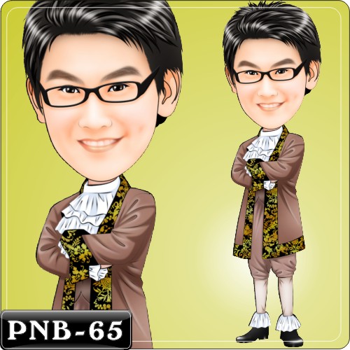 男生人像Q版漫畫 PNB-65